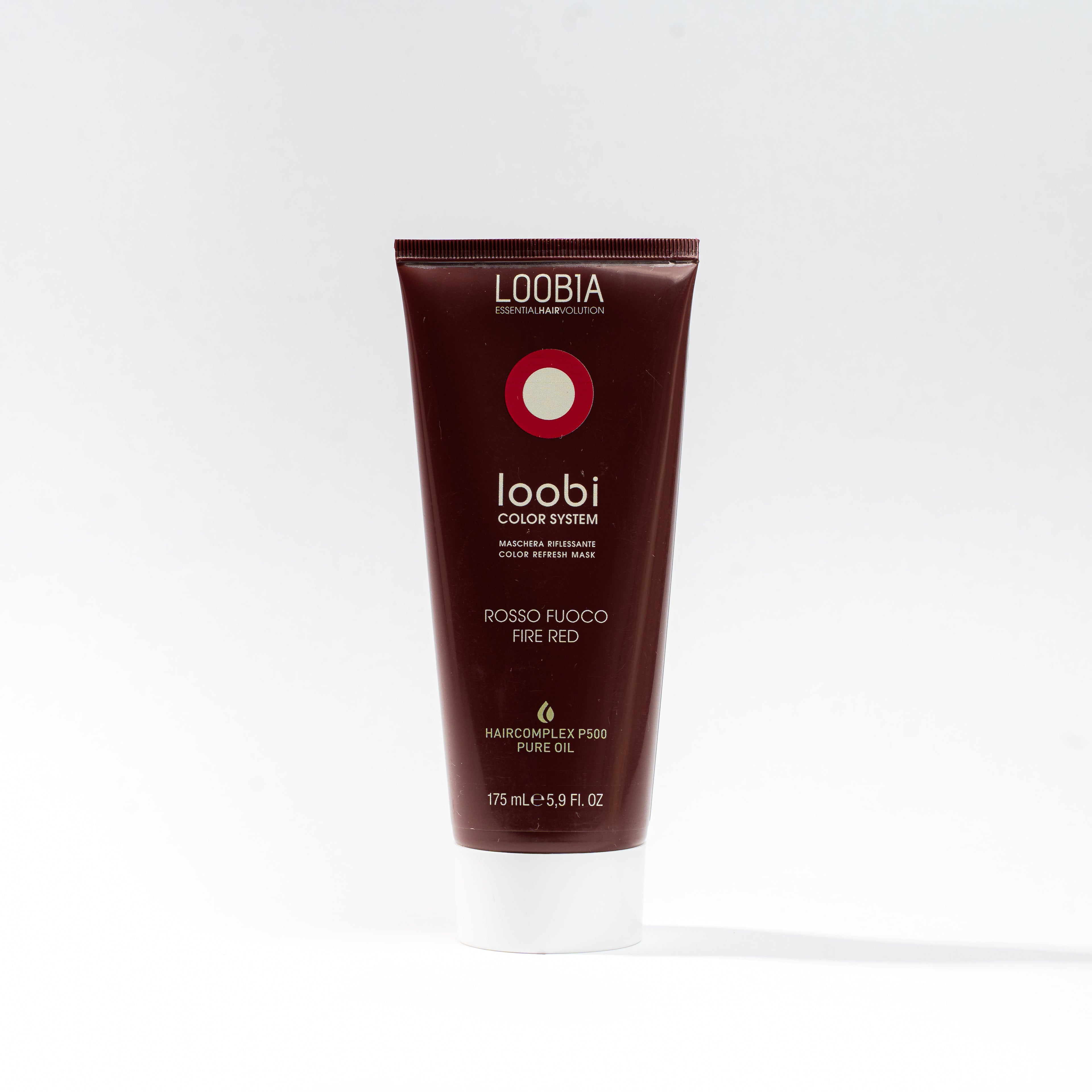 LOOBIA COLOR SYSTEM - Maschera Riflessante Rosso Fuoco